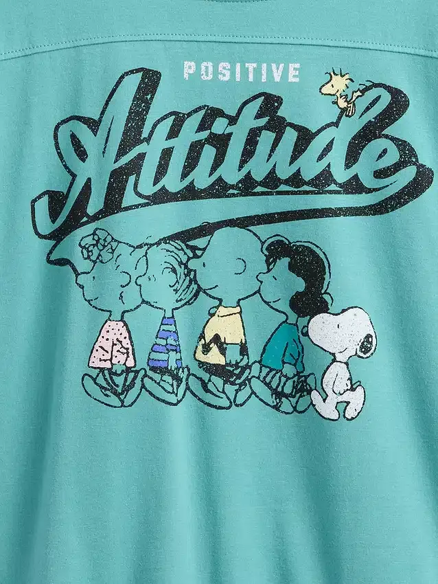 Oversized T-shirt met print voor kinderen