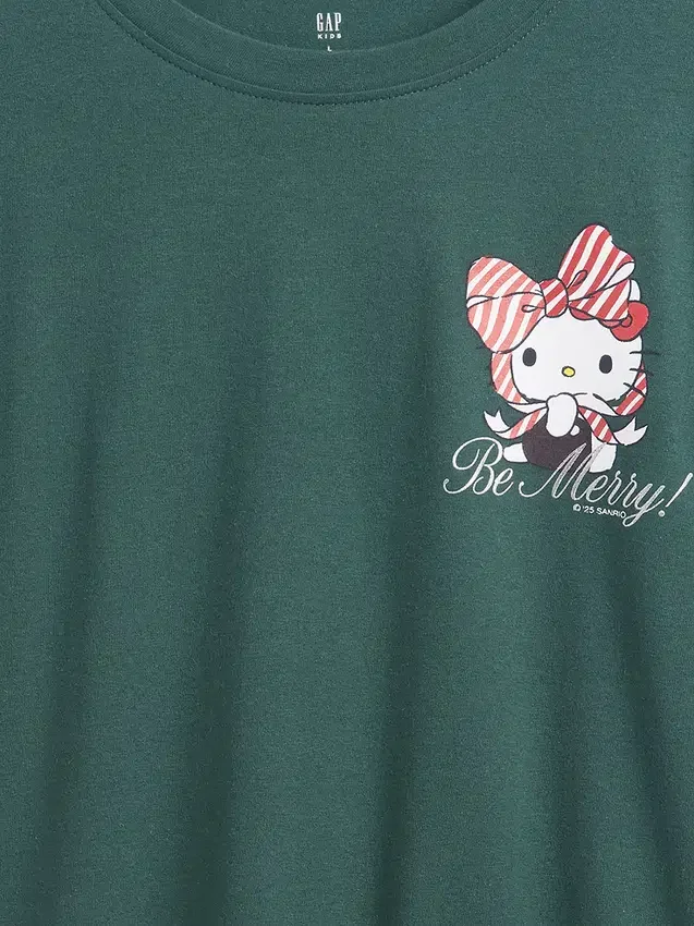 Oversized T-shirt met print voor kinderen
