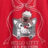Oversized T-shirt met print voor kinderen