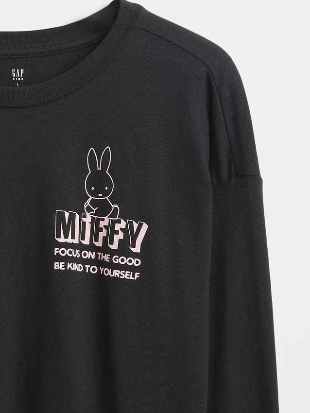 Oversized T-shirt met print voor kinderen met Nijntje-motief