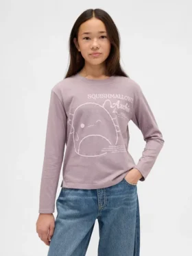 Oversized T-shirt met print voor kinderen van Squishmallow