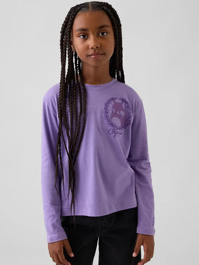 Oversized T-shirt met print voor kinderen van Squishmallow