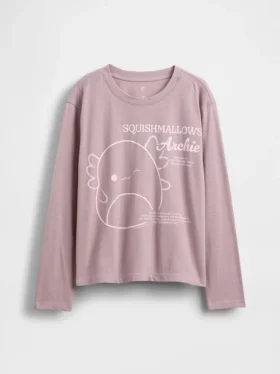 Oversized T-shirt met print voor kinderen van Squishmallow