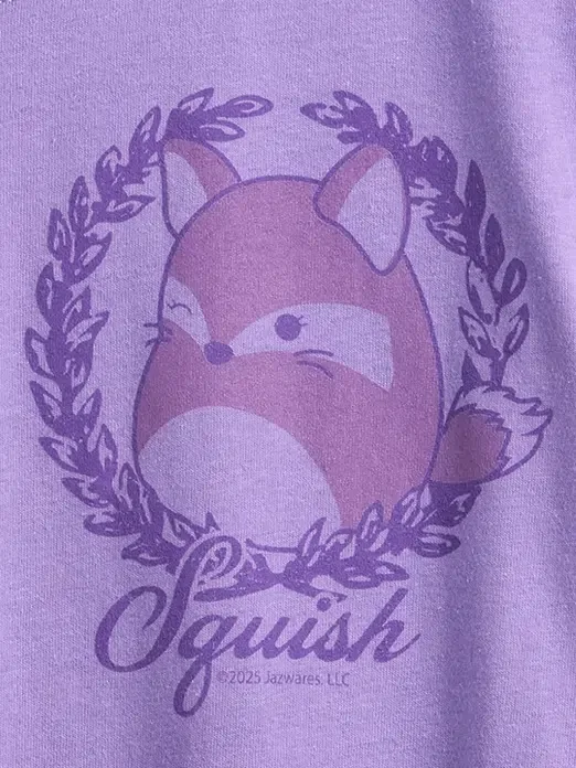 Oversized T-shirt met print voor kinderen van Squishmallow