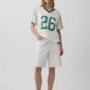 Oversized T-shirt met varsity-logo