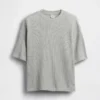 Oversized T-shirt met wafelstructuur voor kinderen