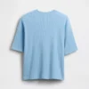 Oversized T-shirt met wafelstructuur voor kinderen