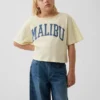 Oversized T-shirt met wijde hals voor kinderen