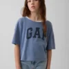 Oversized T-shirt met wijde hals voor kinderen