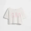 Oversized T-shirt met wijde hals voor kinderen