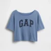 Oversized T-shirt met wijde hals voor kinderen