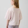 Oversized T-shirt met wijde hals voor kinderen