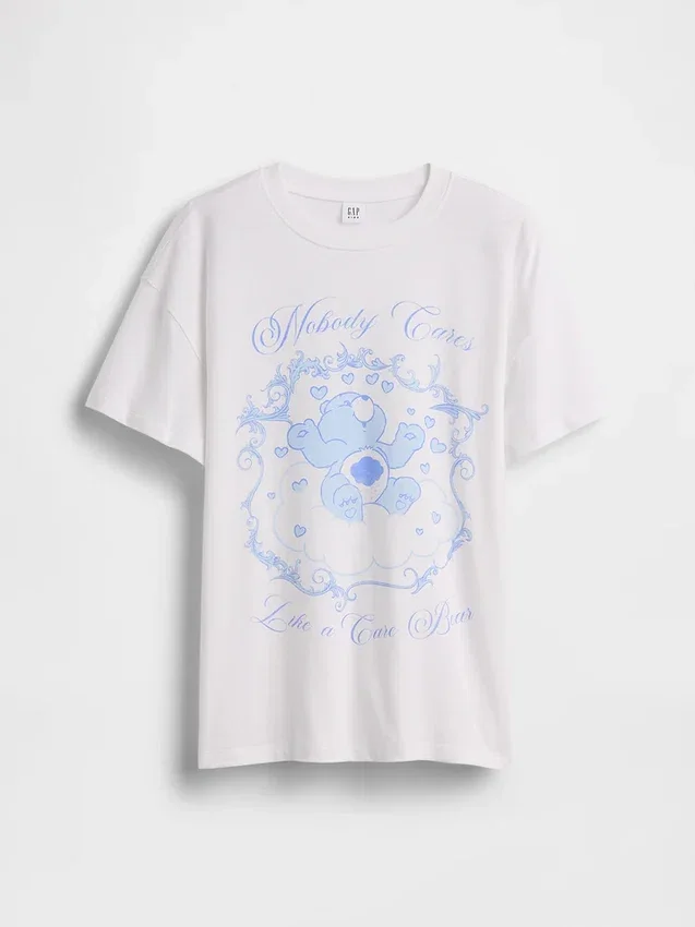 Oversized T-shirt voor kinderen met Care Bears