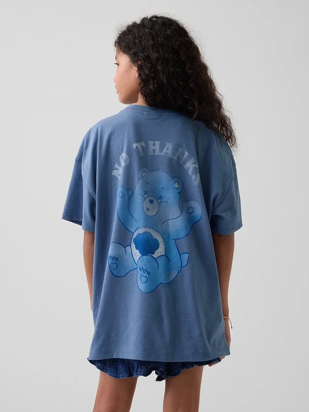 Oversized T-shirt voor kinderen met Care Bears