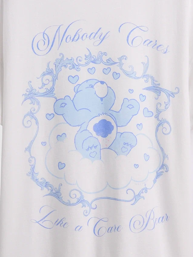 Oversized T-shirt voor kinderen met Care Bears