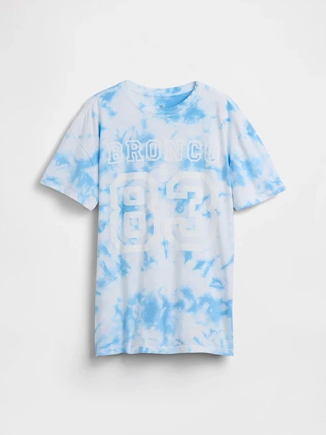 Oversized T-shirt voor kinderen met Ford Bronco-print