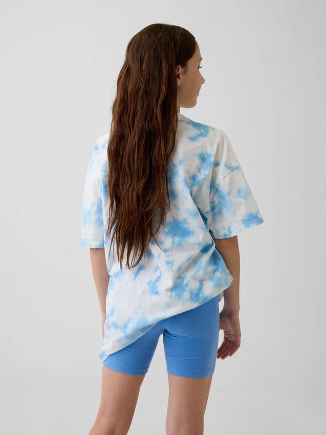 Oversized T-shirt voor kinderen met Ford Bronco-print