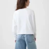 Oversized T-shirt voor kinderen van zwaar katoen