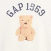Oversized T-shirt voor kinderen van zwaar katoen