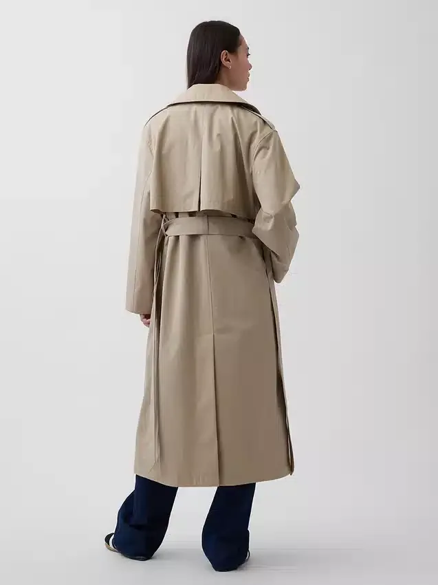 Oversized trenchcoat