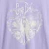 Oversized tuniek-T-shirt met print voor kinderen