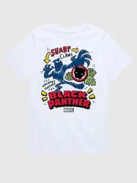 Peanuts-T-shirt met korte mouwen en doodle-print voor peuters