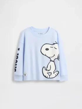 Peanuts-T-shirt met print voor Baby & Peuter