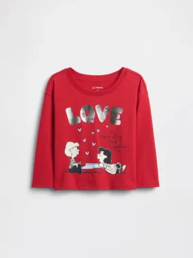 Peanuts-T-shirt met print voor Baby & Peuter