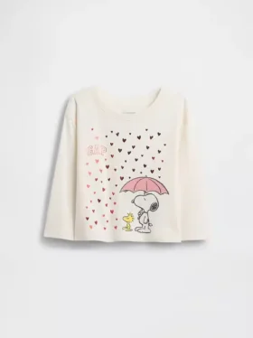 Peanuts-T-shirt met print voor Baby & Peuter
