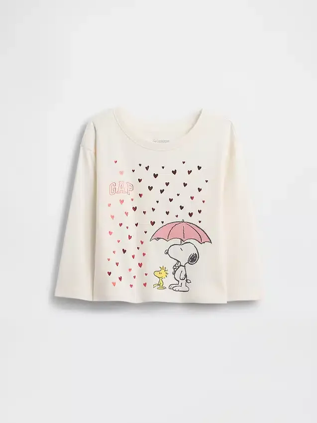 Peanuts-T-shirt met print voor Baby & Peuter