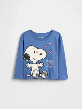 Peanuts-T-shirt met print voor Baby & Peuter