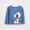 Peanuts-T-shirt met print voor Baby & Peuter