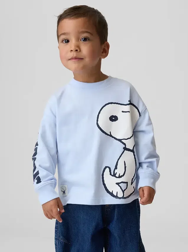 Peanuts-T-shirt met print voor Baby & Peuter