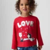 Peanuts-T-shirt met print voor Baby & Peuter