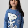 Peanuts-T-shirt met print voor Baby & Peuter