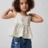 Peplum-tanktop met strik voor Baby & Peuter