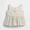 Peplum-tanktop met strik voor Baby & Peuter