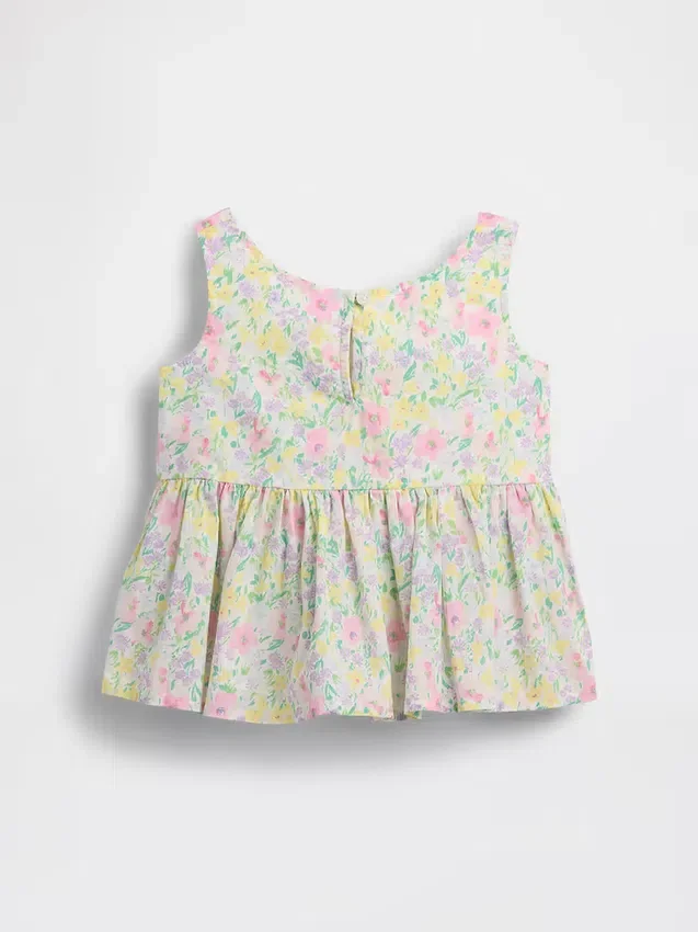 Peplum-tanktop met strik voor Baby & Peuter