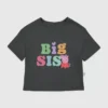 Peppa Pig-T-shirt met ‘Big Sis’-print voor peuters