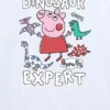 Peppa Pig-T-shirt met korte mouwen en ‘Dinosaur Expert’-afbeelding voor peuters