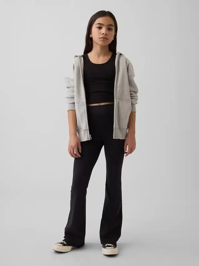 Performance-legging met uitlopende pijpen voor kinderen