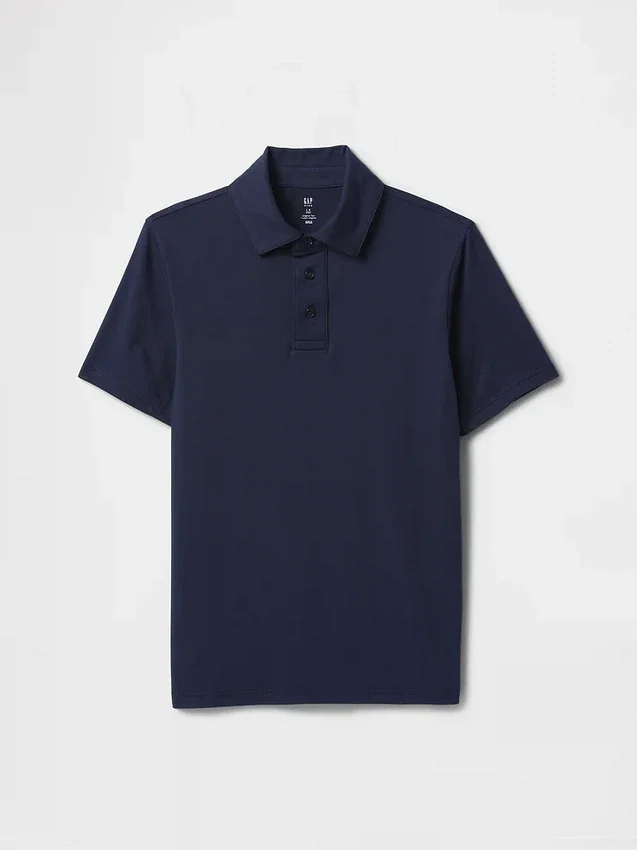 Performance-polo voor kinderen