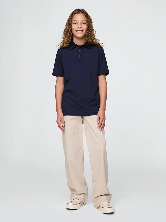 Performance-polo voor kinderen