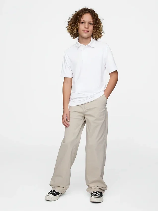 Performance-polo voor kinderen