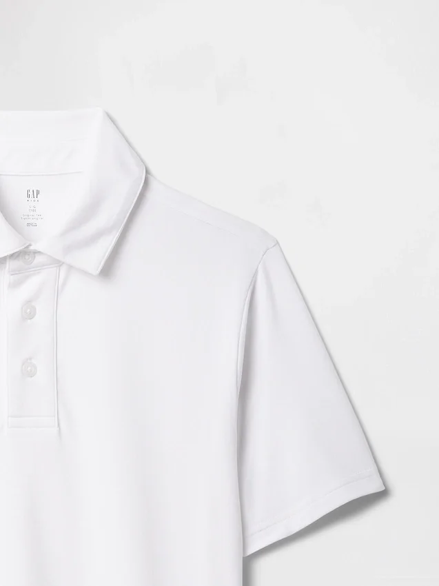 Performance-polo voor kinderen