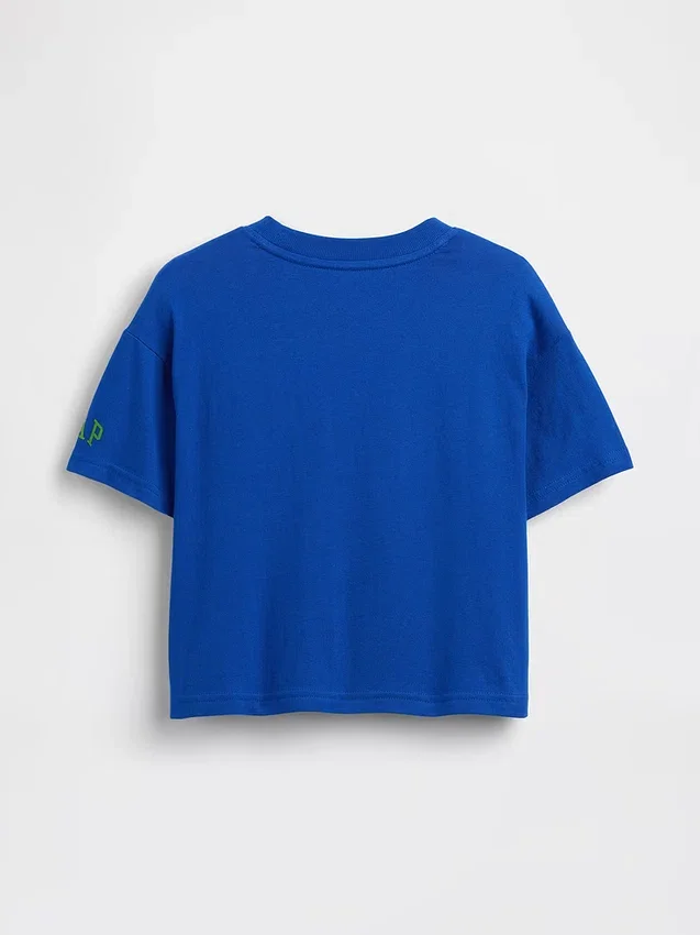 Peuter Super Mario oversized T-shirt met print