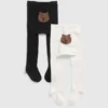 Peuterpanty met berenprint (2-pack)