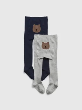 Peuterpanty met berenprint (2-pack)