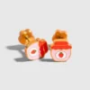 Pierced Co aardbeienjam-oorbellen met schroefsluiting