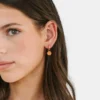 Pierced Co basketbalbedeltje voor huggie-oorbellen